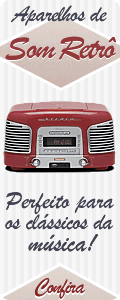 Selo aparelho de som retro