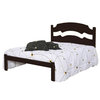 Cama Casal Iris Tabaco/Branco e Tabaco/Maple - Cambel
