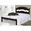 Cama+Casal+Cambel+Iris+Tabaco+Branco+e+Tabaco+Maple