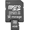 Cartao+De+Memoria+SDHC+Micro+3x1+4GB+Mirage