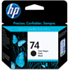 Cartucho+HP+74+Preto+HP