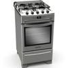 Fog�o 4 Bocas Brastemp - Clean Inox a G�s BF050BR 