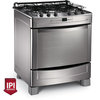 Fog�o 5 Bocas Brastemp - Ative Timer Inox a G�s BF776BR