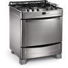 Fog�o 5 Bocas Brastemp - Ative Timer Inox a G�s BF776BR