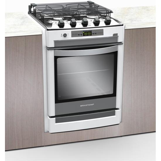 Fog�o 4 Bocas Brastemp - Ative a G�s Embutir BY750BB 