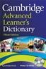 Cambridge Advanced Learners Dictionary With Cd-Rom Paperback New Edition