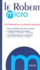 Robert Micro - Dictionnaire De La Langue Francaise 2008