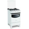 Fog�o 4 Bocas Consul  - Branco a G�s Erva Doce CF350B