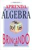 Aprenda Algebra Brincando