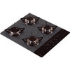 Cooktop 4 Bocas G�s Chama R�pida Linea - CasaVitra