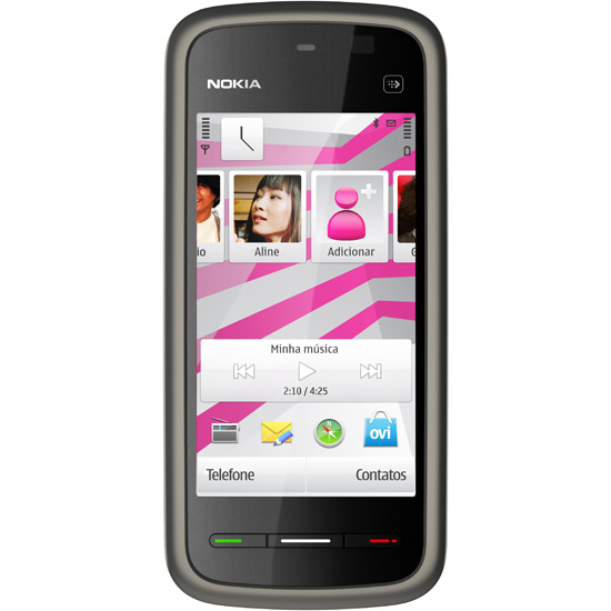 celular nokia rosa. Celular Nokia 5233 Rosa Gsm