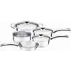Conjunto de Panelas Inox 5 Pe�as Luna - Rochedo