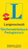 Langenscheidt Taschenworterbuch Portugiesisch Portugieschdeutsch