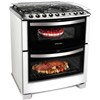Fog�o 5 Bocas Electrolux - Celebrate a G�s 76DTB 