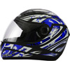 Capacete Fokker Paint Azul - Mixs Maxx