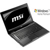 Notebook MSI FX-420 Intel Core i5 6GB RAM 640GB HD W7