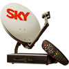 Antena Parab�lica Digital Sky Livre 60cm com Receptor Sky Livre 