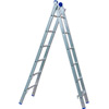 Escada 2x6 Alum�nio Extens�vel - Mor