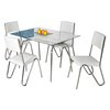 Conjunto Mesa 120 Com 4 Cadeiras Gr�cia - Somopar 