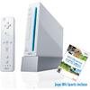 Nintendo Wii Branco com Game Wii Sports e Game Wii Sports Resort