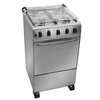 Fog�o 4 Bocas Atlas - Inox Gas Tropical Plus 
