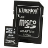Cart�o de Mem�ria Kingston Micro SD 4GB SDC4/4GB