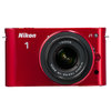 C�mera Digital Nikon 1J1 10.1 Megapixels Vermelho + Lente 10-30mm VR