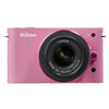 C�mera Digital Nikon 1J1 10.1 Megapixels Rosa + Lente 10-30 e Lente 30-110