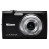C�mera Digital Nikon Coolpix S2500 12 Megapixels Preta + Cart�o de 2GB