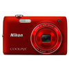 C�mera Digital Nikon Coolpix S4100 14 Megapixels Vermelha + cart�o de 4GB