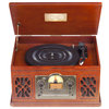 Sistema De �udio Classic Bravo CTX Toca discos + AM/FM + Cassete + CD + USB/SD  
