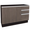 Balc�o 120 2 portas 3 gavetas S429 - Kappesberg