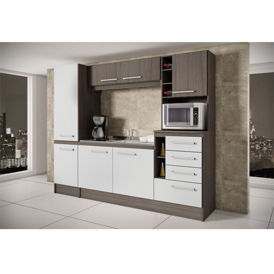 Cozinha Compacta Decibal Lara, 7 Portas Colombo # Cozinha Compacta Civardi Cozinha Compacta Decibal Lara, 7 Portas Colombo # Cozinha Compacta Civardi