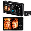 C�mera Digital Samsung DV300F Smart 16.1MP + WiFi + Foto Panor�mica + Cart�o 4GB