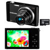 C�mera Digital Samsung ST200 Smart C�mera + Wi-Fi + Foto Panor�mica + Cart�o 4GB
