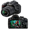 C�mera Digital Nikon Reflex D3200 V�deo Full HD + Wi-Fi + Lente Intercambi�vel