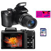 C�mera Digital Samsung WB100 16.2 MP Panor�mica + Fotos 3D + V�deo em HD + 4GB