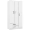 Roupeiro Rodial 3 Portas 2 Gavetas R032 Linho