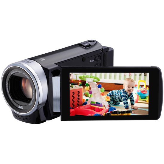 Filmadora JVC, Full HD, Foto 2.0 MP e Zoom Óptico 40x - GZ-E200