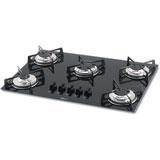 Cooktop 5 bocas Vidro G&aacute;s 1642 - 6985 - Fischer