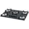 Cooktop 5 bocas Vidro G�s 1642-6985 - Fischer