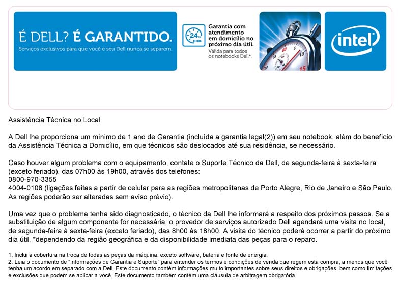 DELL GARANTIA