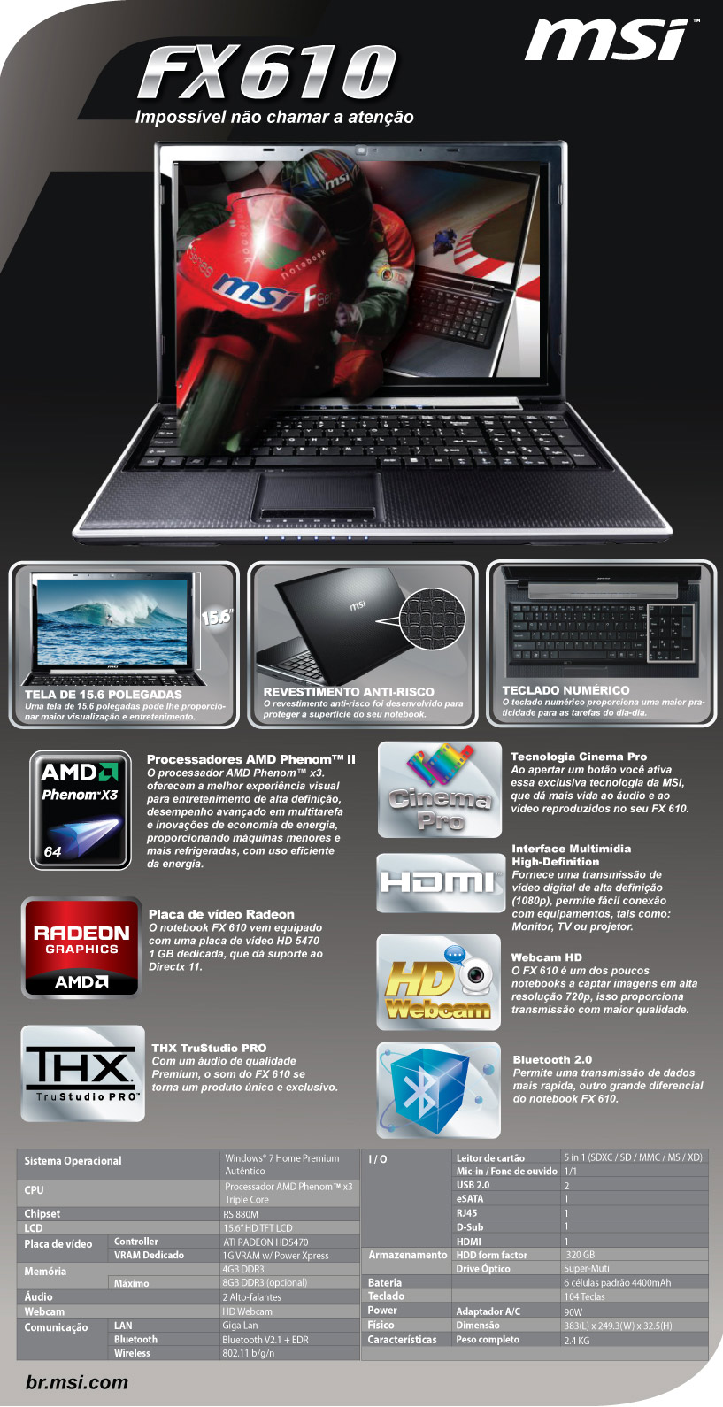 fx610 MSI
